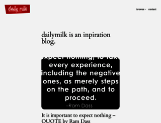 dailymilk.com screenshot