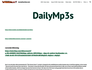 dailymp3s.com screenshot