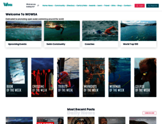 dailynews.openwaterswimming.com screenshot