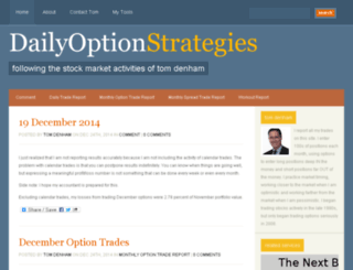 dailyoptionstrategies.com screenshot