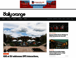 dailyorange.com screenshot
