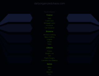 dailyorganizedchaos.com screenshot