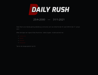 dailyrush.dk screenshot
