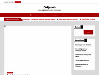 dailyrush.nl screenshot