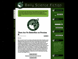 dailysciencefiction.com screenshot