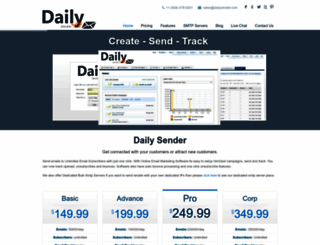 dailysender.com screenshot