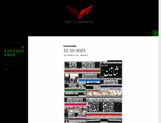 dailyshaheen.com screenshot