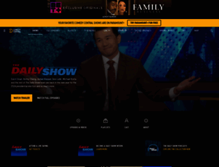 dailyshow.com screenshot