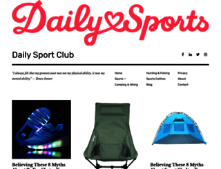 dailysportclub.wordpress.com screenshot