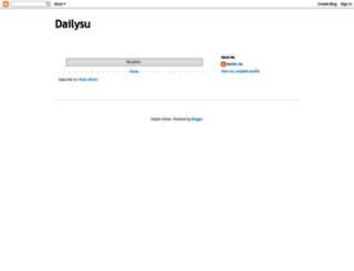 dailysu.blogspot.com screenshot