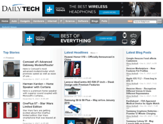 dailytech.com screenshot