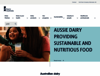 dairy.com.au screenshot