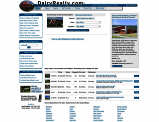 dairyrealty.com screenshot