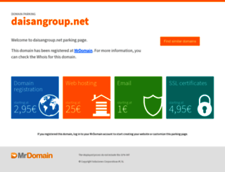daisangroup.net screenshot
