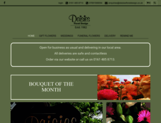 daisiesfloraldesign.co.uk screenshot