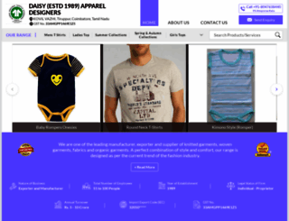 daisyapparel.com screenshot