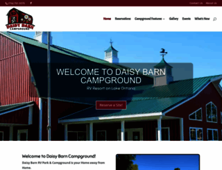 daisybarncampground.com screenshot