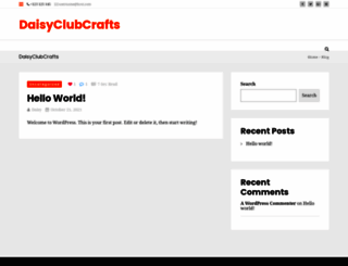 daisyclubcrafts.com screenshot