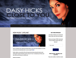daisyhicks.com screenshot