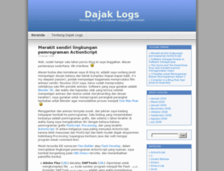 dajak.wordpress.com screenshot