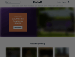 dajar.cz screenshot