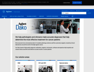 dako.com screenshot