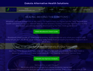 dakotaalthealth.com screenshot