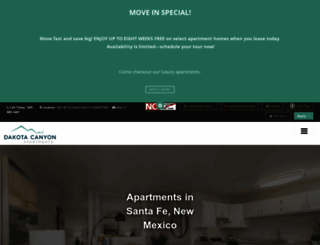 dakotacanyonapts.net screenshot