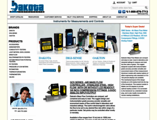 dakotainstruments.com screenshot