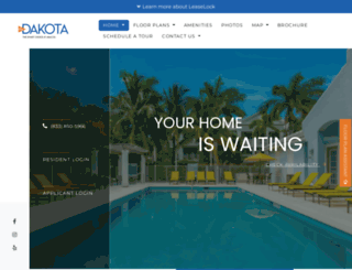 dakotaluxuryapts.com screenshot