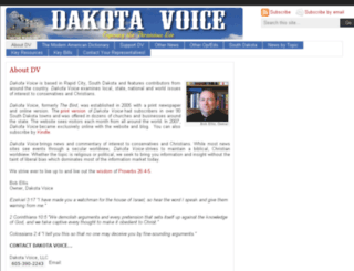 dakotavoice.com screenshot