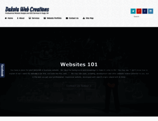 dakotawebcreations.com screenshot