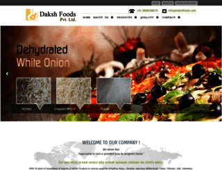 dakshfoods.com screenshot