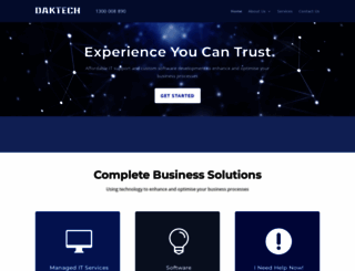 daktech.com.au screenshot