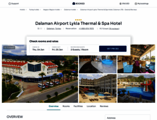dalaman-airport-lykia-resort-hotel.booked.net screenshot
