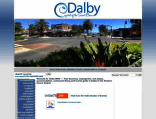 dalby.info screenshot