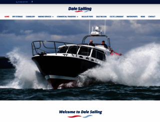 dale-sailing.co.uk screenshot