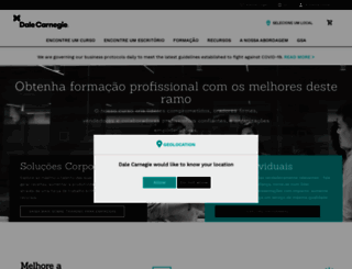 dalecarnegie.com.br screenshot