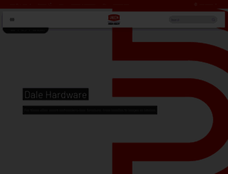 dalehardware.com screenshot