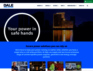 dalepowersolutions.com screenshot