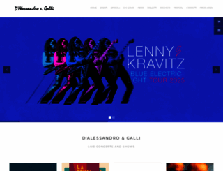 dalessandroegalli.com screenshot