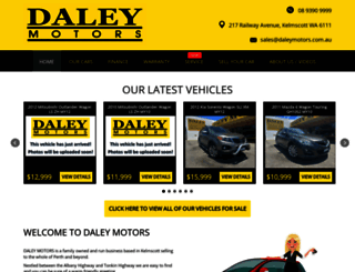 daleymotors.com.au screenshot