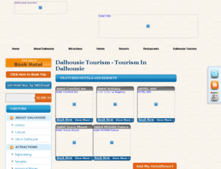 dalhousietourism.com screenshot