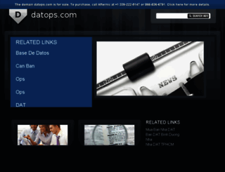 dali.datops.com screenshot
