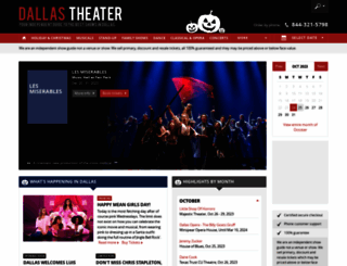 dallas-theater.com screenshot