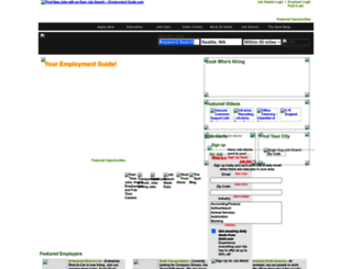 dallas.employmentguide.com screenshot