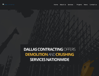 dallascontracting.com screenshot