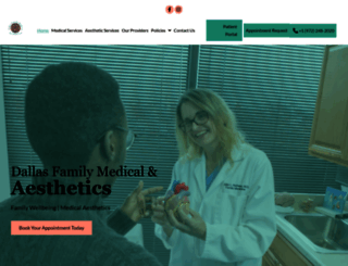 dallasfamilymedical.com screenshot