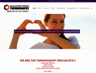 dallasfortworthbreastthermography.com screenshot