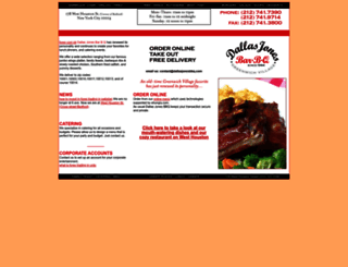 dallasjonesbbq.com screenshot